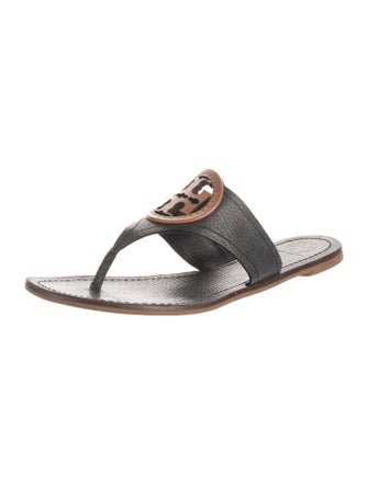 Tory Burch Leather Slides