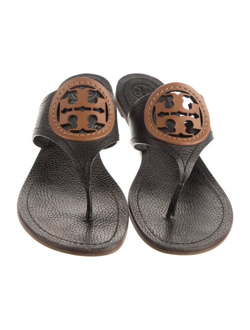Tory Burch Leather Slides