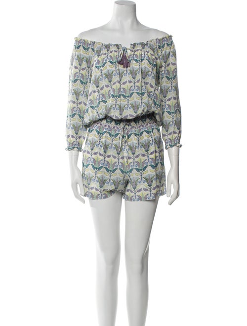 Tory Burch Silk Printed Romper