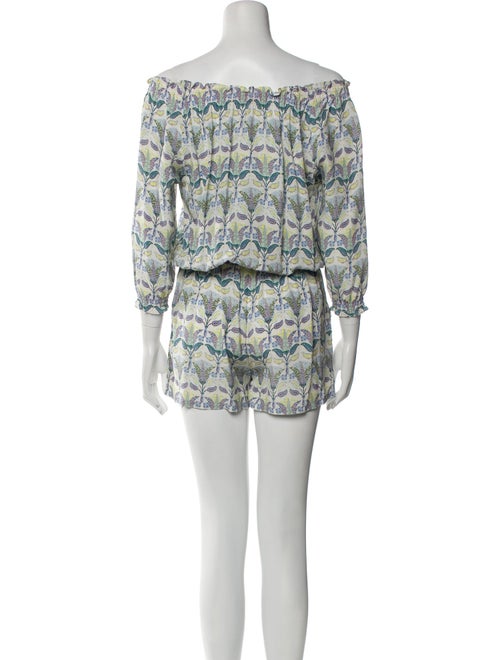 Tory Burch Silk Printed Romper