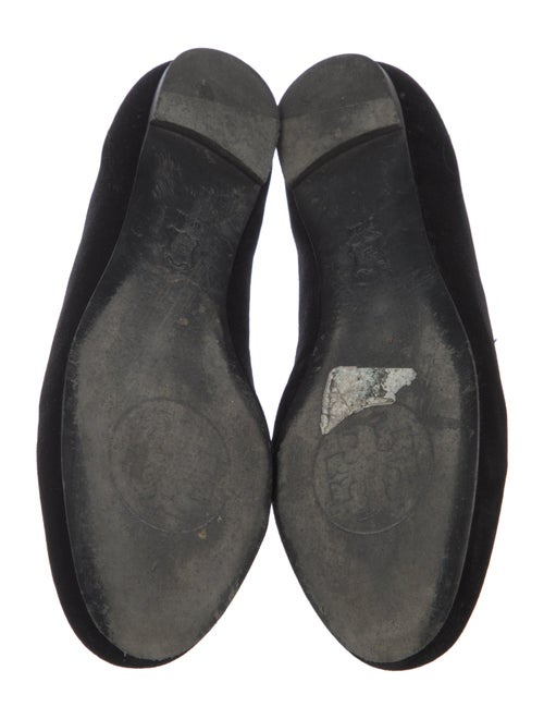 Tory Burch Velvet Sequin Embellishments Loafers
