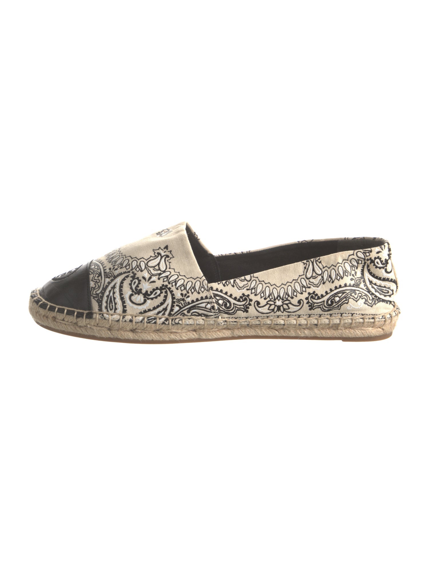 Tory Burch Canvas Printed Espadrilles