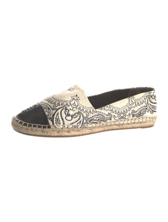 Tory Burch Canvas Printed Espadrilles