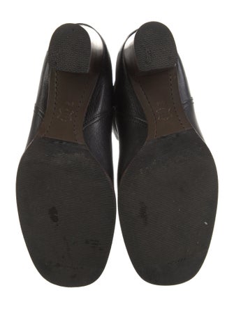 Tory Burch Signature Logo Leather Boots