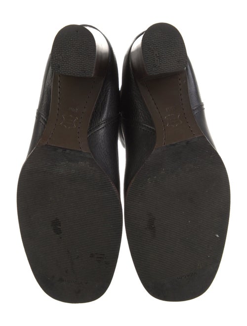 Tory Burch Signature Logo Leather Boots