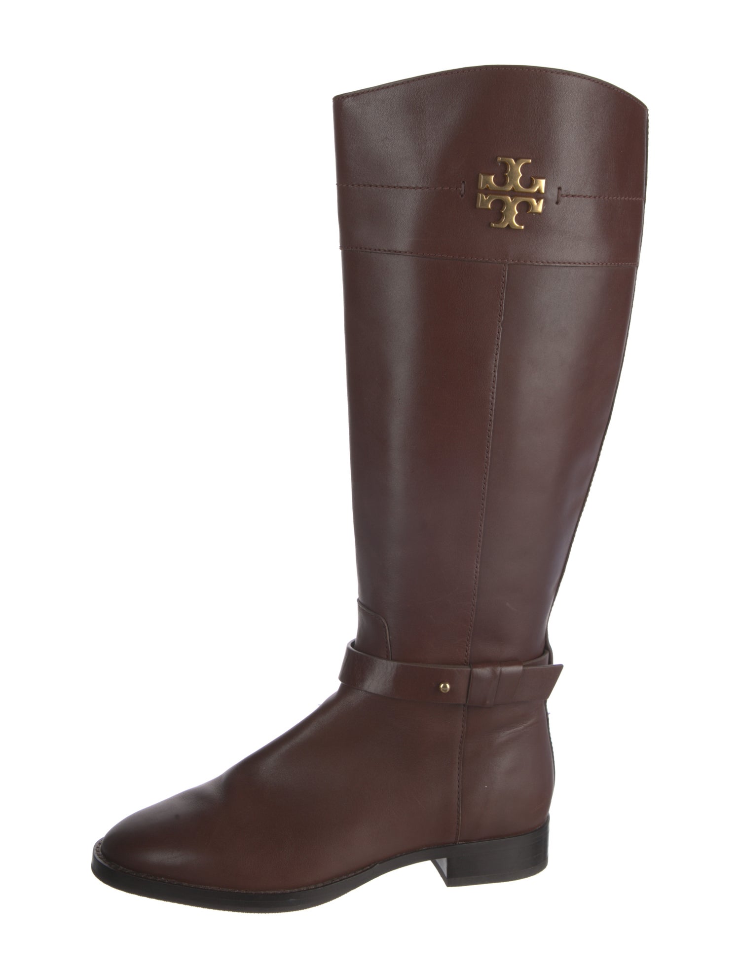 Tory Burch Leather Riding Boots