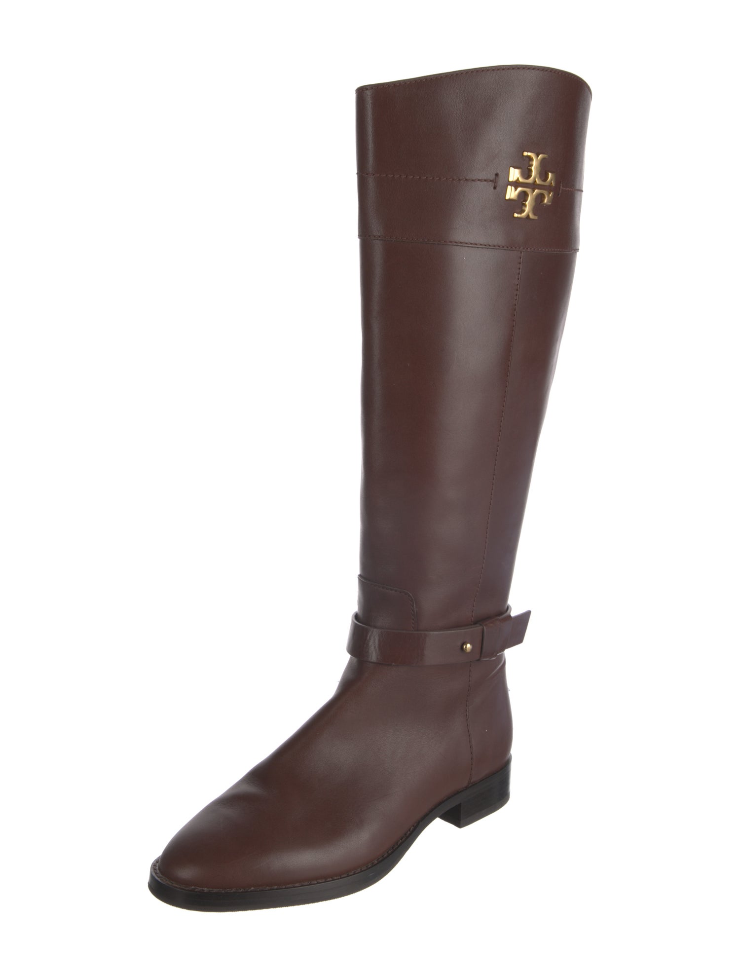 Tory Burch Leather Riding Boots