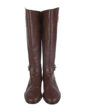 Tory Burch Leather Riding Boots