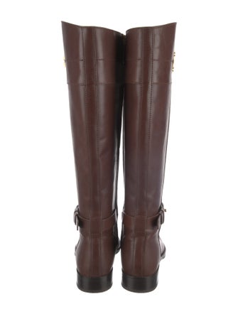 Tory Burch Leather Riding Boots