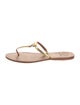Tory Burch Leather T-Strap Sandals