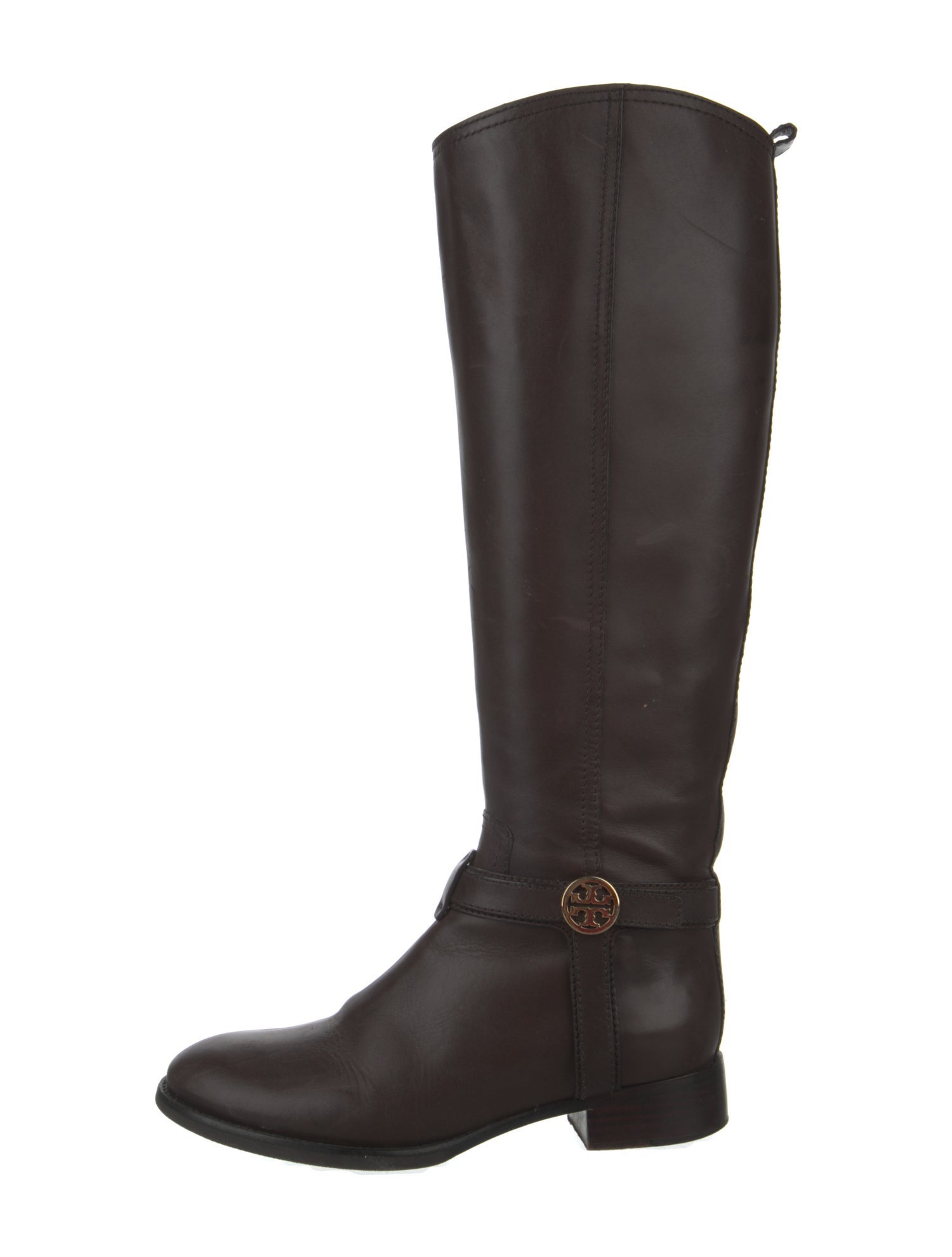 Tory Burch Leather Riding Boots