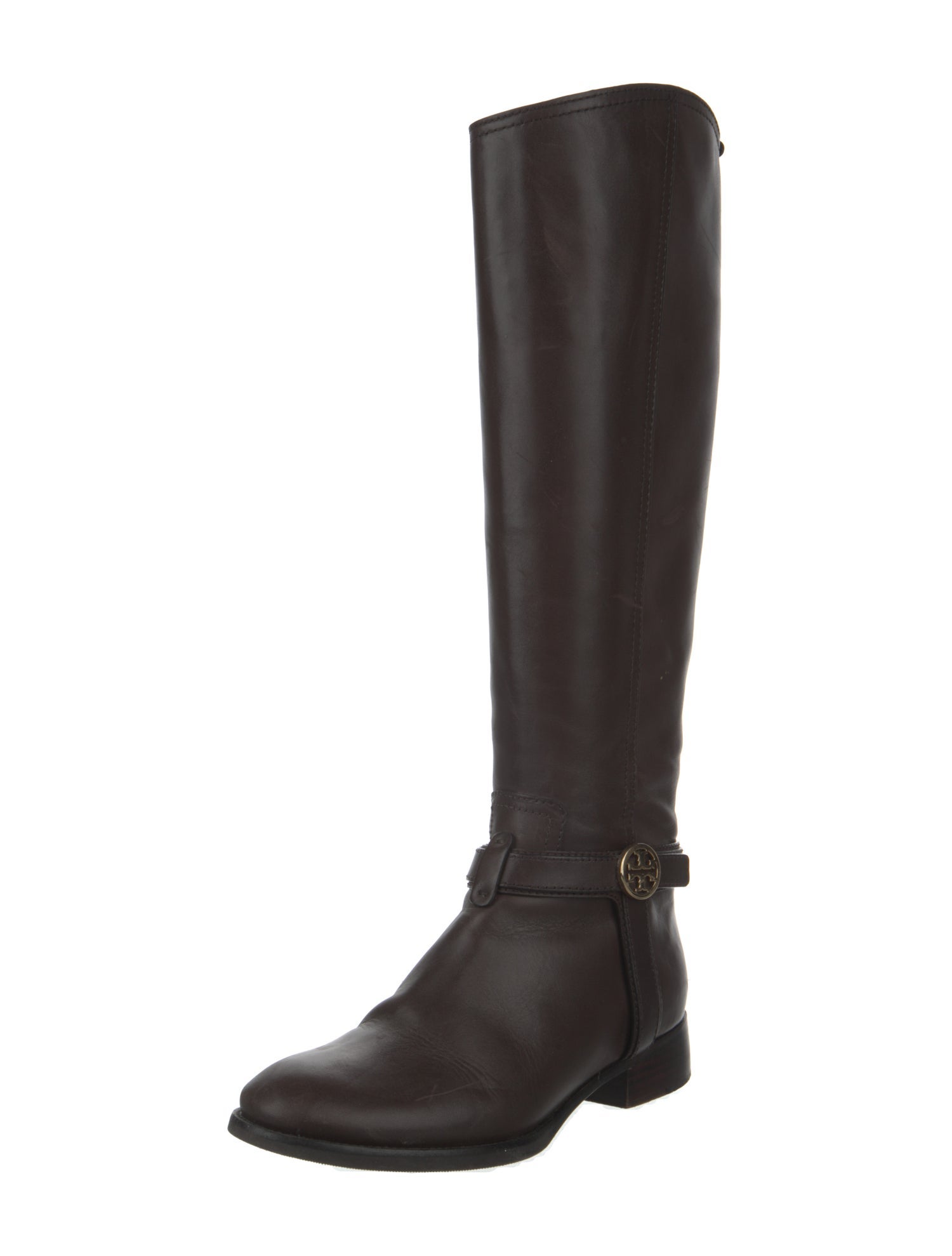Tory Burch Leather Riding Boots