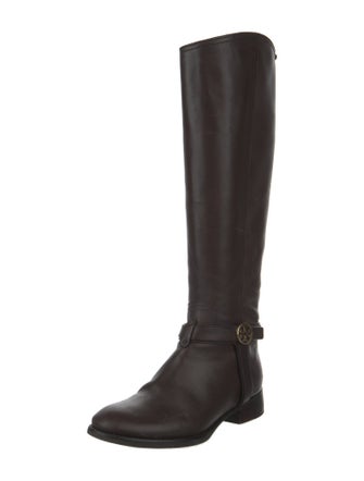 Tory Burch Leather Riding Boots