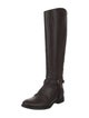 Tory Burch Leather Riding Boots