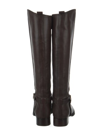 Tory Burch Leather Riding Boots