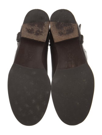 Tory Burch Leather Riding Boots