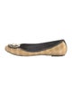 Tory Burch Straw Ballet Flats