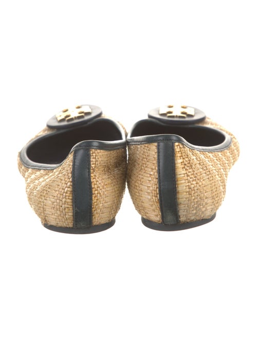Tory Burch Straw Ballet Flats