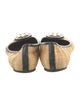 Tory Burch Straw Ballet Flats
