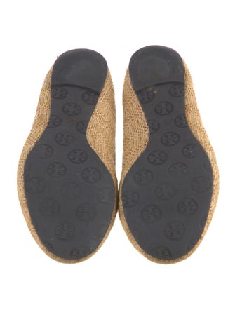 Tory Burch Straw Ballet Flats