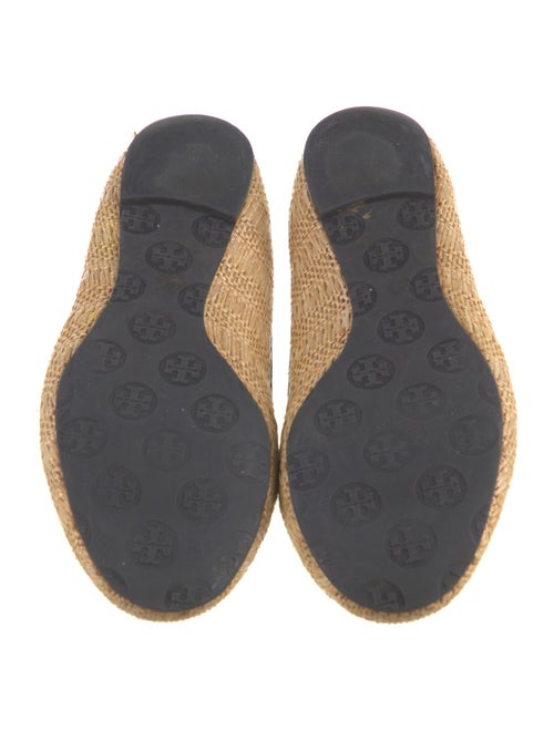 Tory Burch Straw Ballet Flats