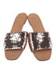 Tory Burch Sequins Sequin Embellishments Slides