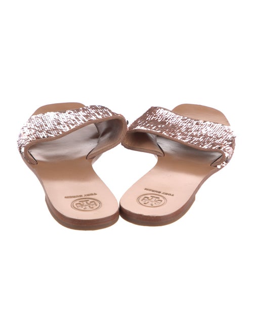 Tory Burch Sequins Sequin Embellishments Slides