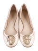 Tory Burch Leather Printed Flats