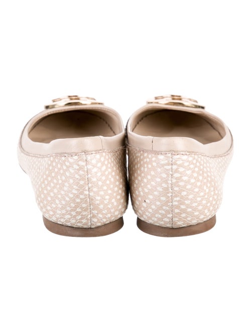 Tory Burch Leather Printed Flats