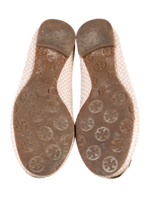 Tory Burch Leather Printed Flats
