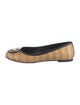 Tory Burch Straw Ballet Flats