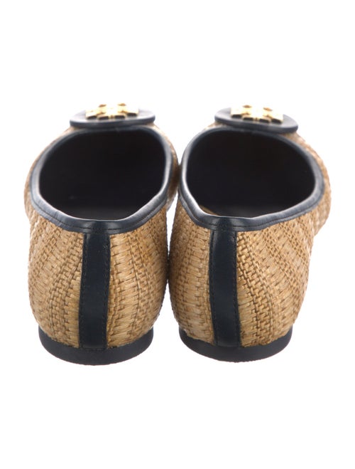 Tory Burch Straw Ballet Flats