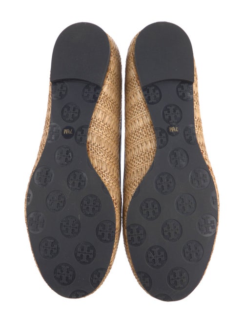 Tory Burch Straw Ballet Flats