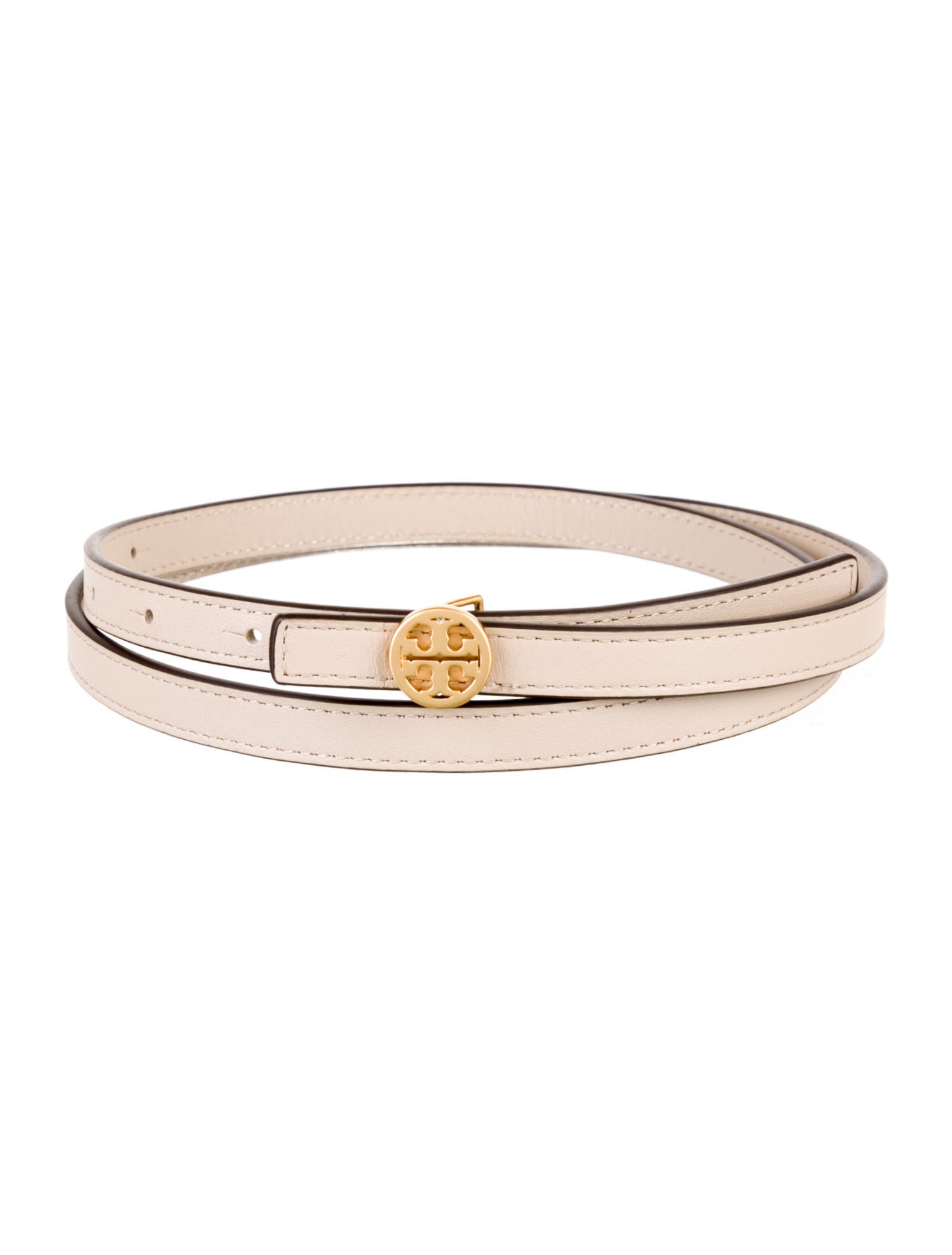 Tory Burch Skinny Leather Belt