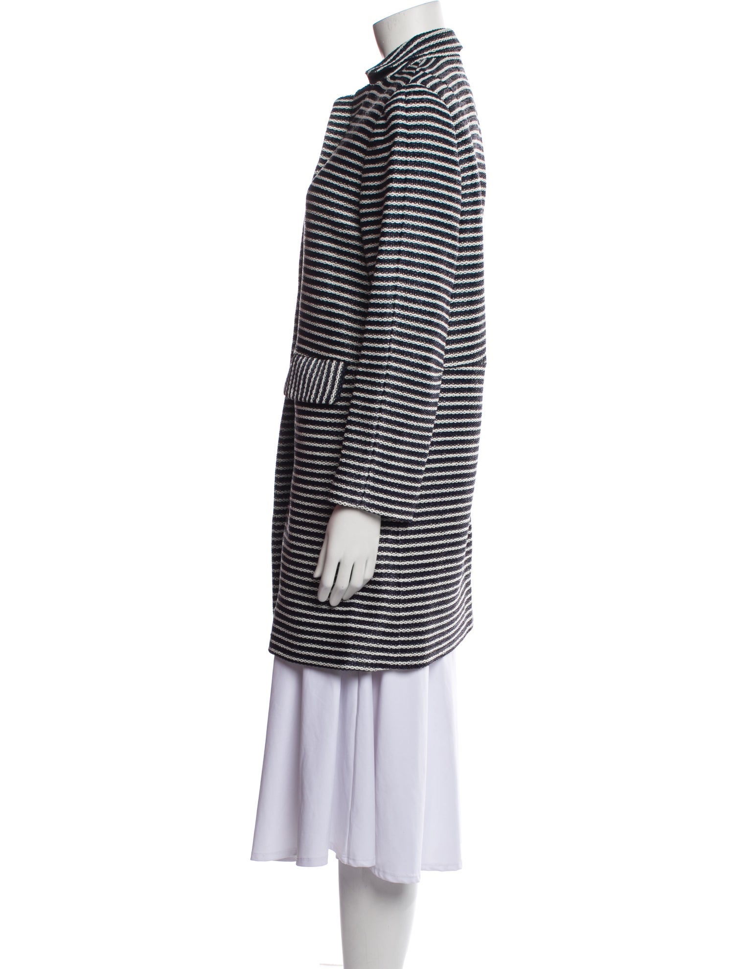 Tory Burch Striped Coat