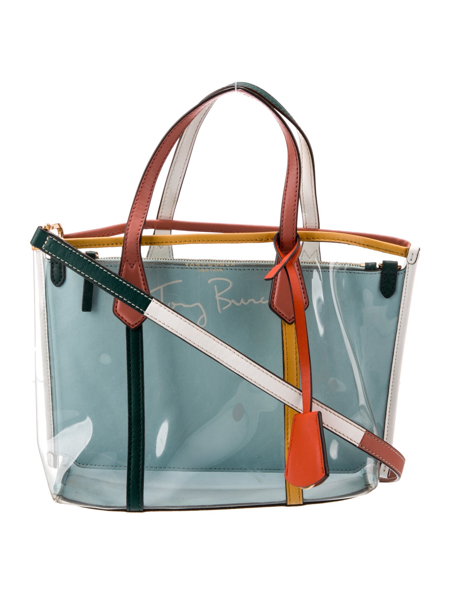 Tory Burch PVC Top Handle Bag