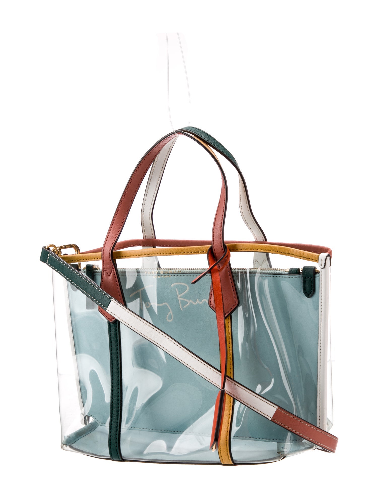 Tory Burch PVC Top Handle Bag