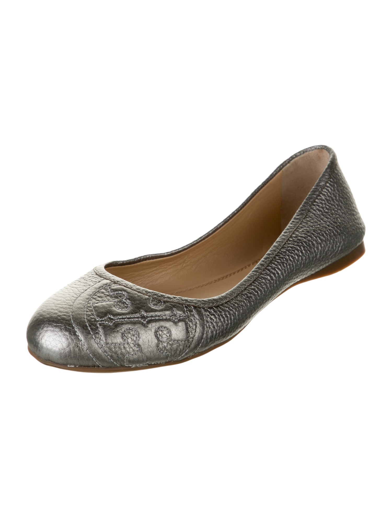 Tory Burch Leather Ballet Flats