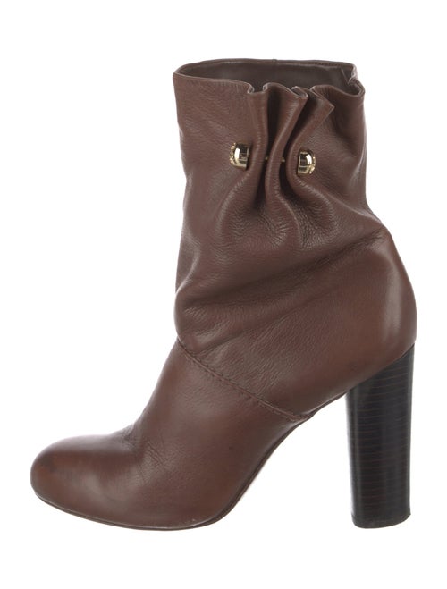 Tory Burch Leather Sock Boots