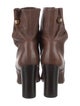 Tory Burch Leather Sock Boots