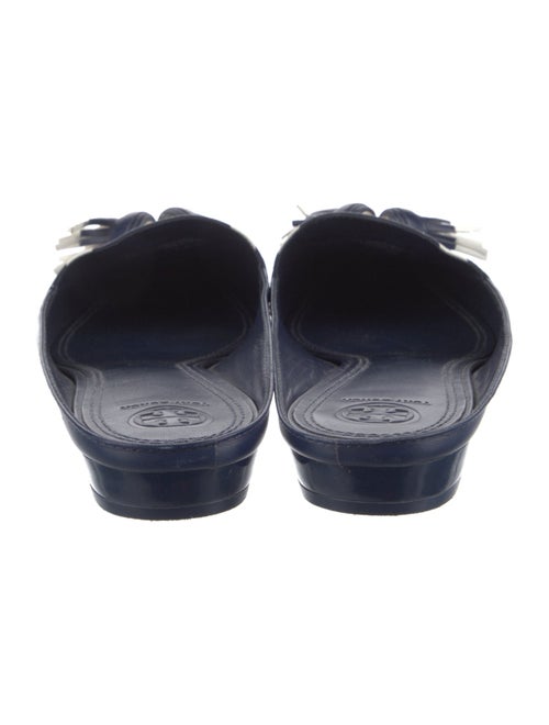 Tory Burch Leather Printed Mules