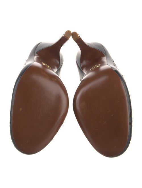 Tory Burch Leather Lasercut Accents Pumps