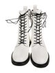 Tory Burch Leather Combat Boots