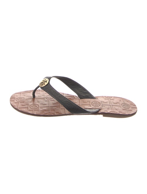 Tory Burch Leather Flip Flops