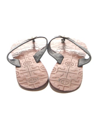 Tory Burch Leather Flip Flops