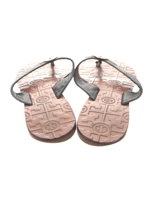 Tory Burch Leather Flip Flops