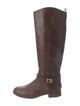 Tory Burch Leather Riding Boots