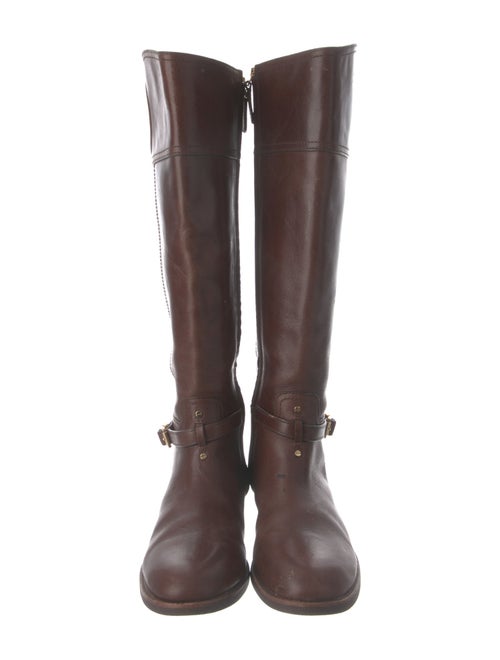 Tory Burch Leather Riding Boots