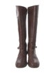 Tory Burch Leather Riding Boots