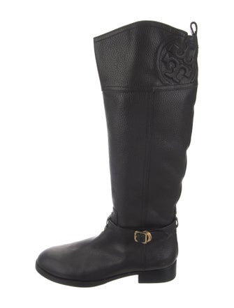 Tory Burch Leather Riding Boots